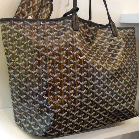 Goyard Black/Brown Saint Louis GM with Snap Wallet