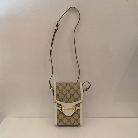 Gucci Vintage Cream/Snaffle Crossbody
