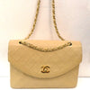 Chanel Vintage Beige Diana Flap Bag