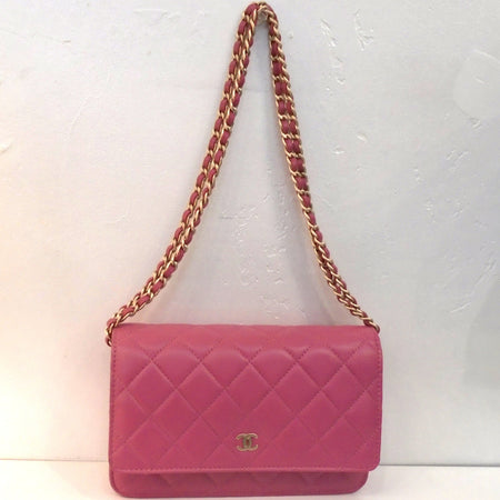 Chanel Vintage Pink Matte Lambskin WOC