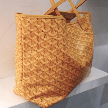 Goyard Yellow Saint Louis PM With Snap Wallet
