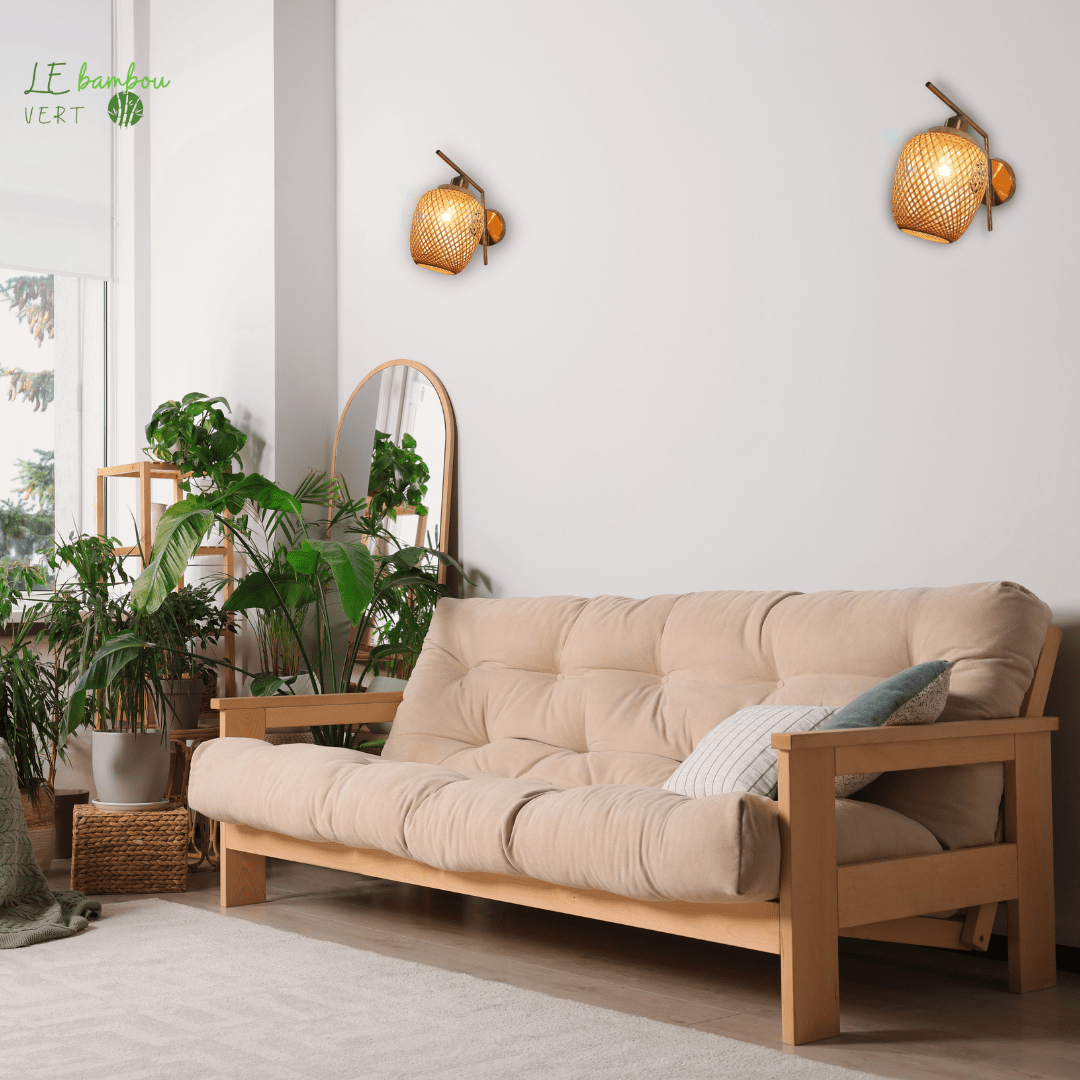 Applique murale bambou Prestige