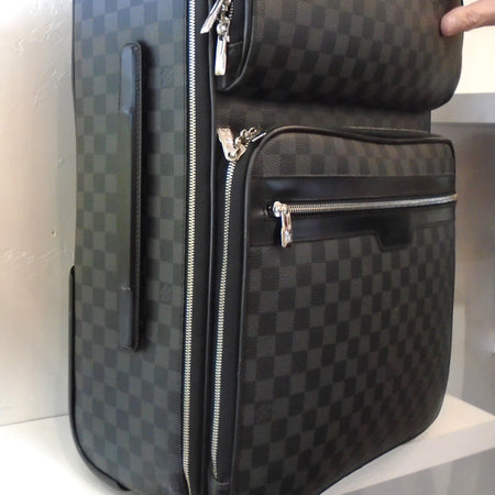 Louis Vuitton Vintage Black Damier Graphite Pegase #55