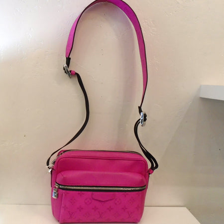 Louis Vuitton Vintage Hot Pink Llama Outdoor Messenger PM
