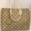 Louis Vuitton Vintage Monogram On The Go MM Bicolor