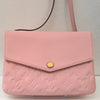 Louis Vuitton Vintage Pink Empreinte Leather Twice