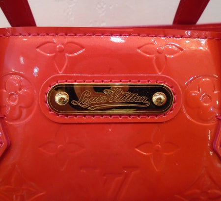 Louis Vuitton Vintage Red Vernis Leather