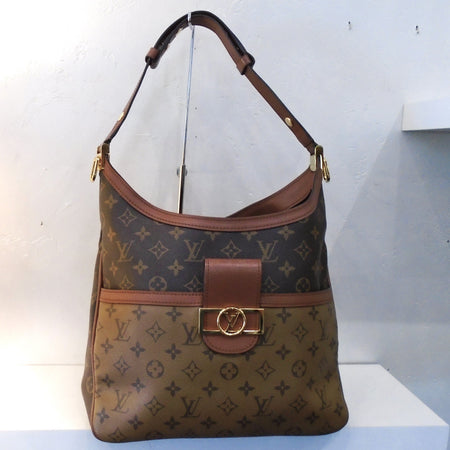 Louis Vuitton Vintage Reverse Monogram Hobo Dauphine MM
