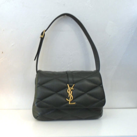 YSL Dark Green Le-5 `A 7 Flap